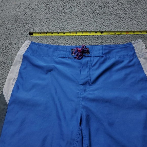 The North Face Swim Board Zip Pocket Shorts Blue Mens 36 x11 - Picture 6 of 10
